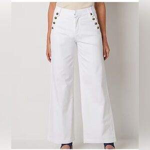 ST. JOHN’S BAY Women’s High Rise Loose Fit Jean Size 18 Petite NWT